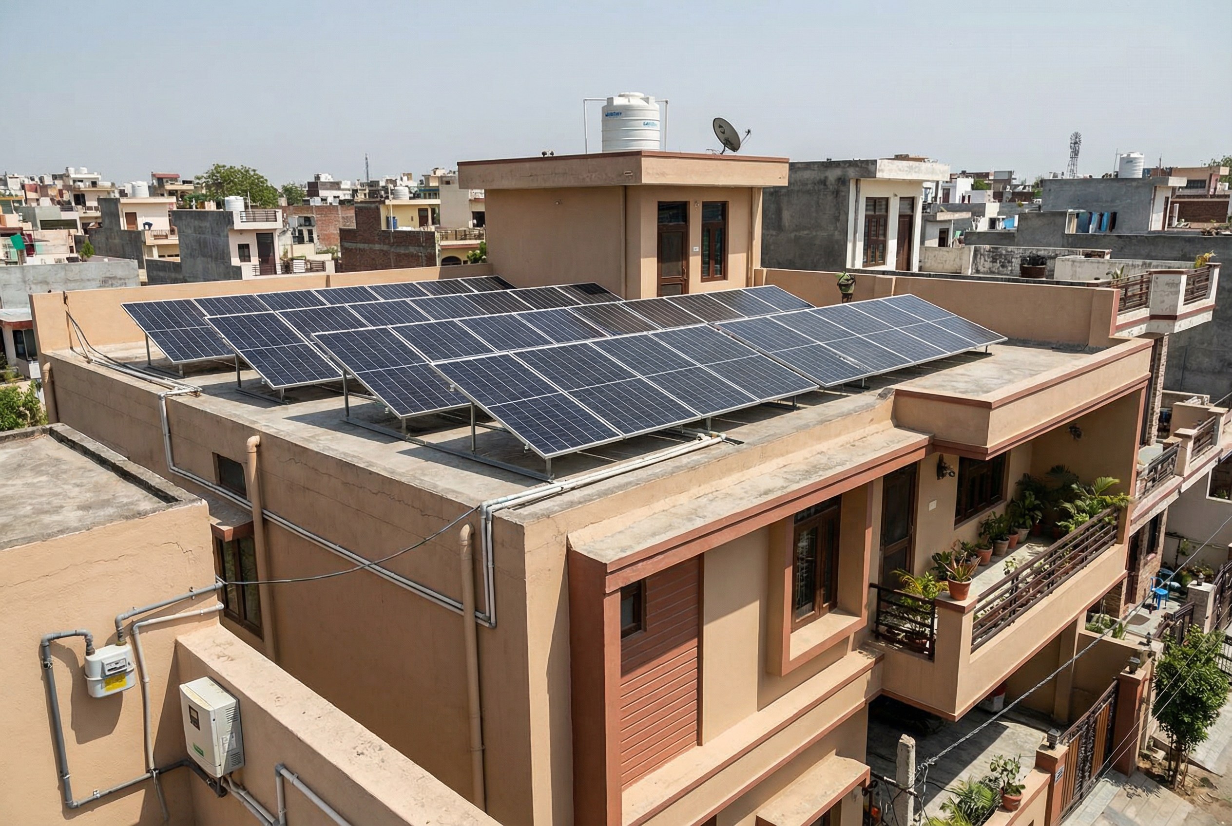 Residential solar Noida