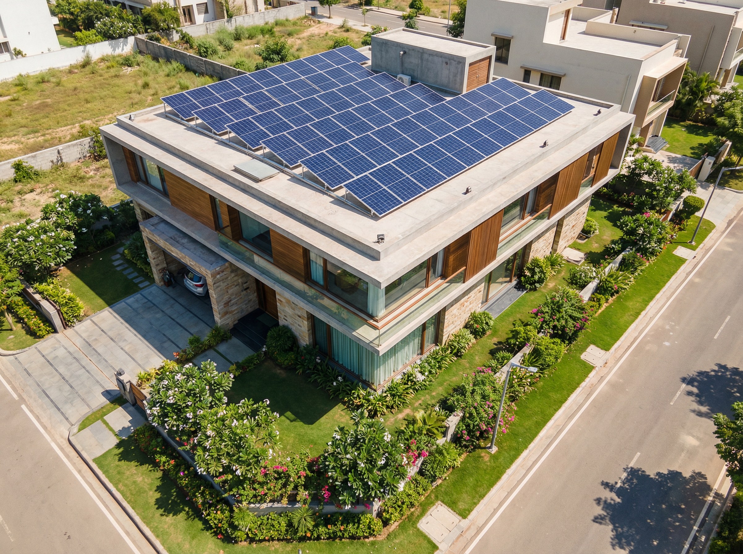 Quality residential solar installation