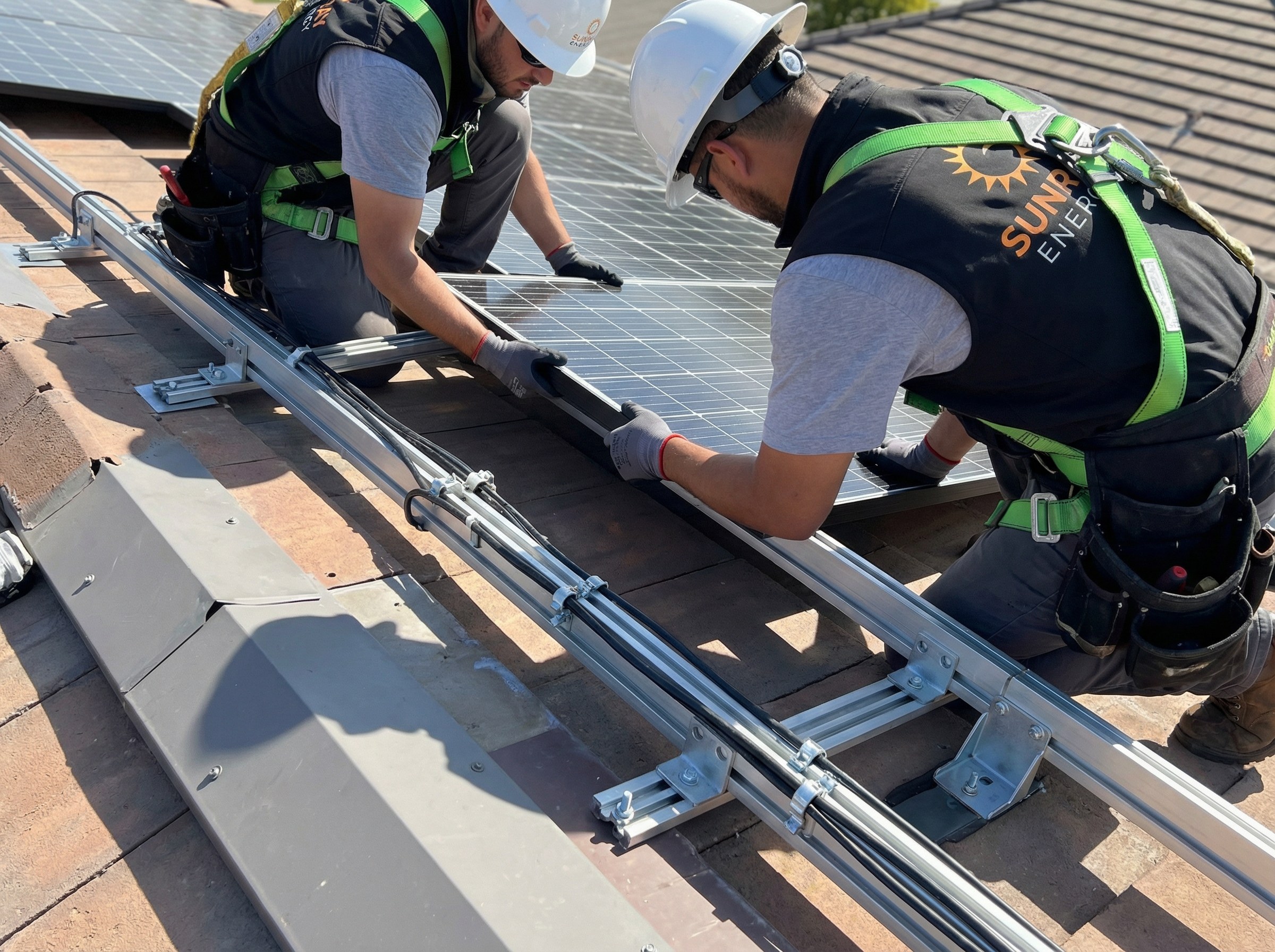 Quality solar installation